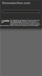 Mobile Screenshot of finewaterline.com